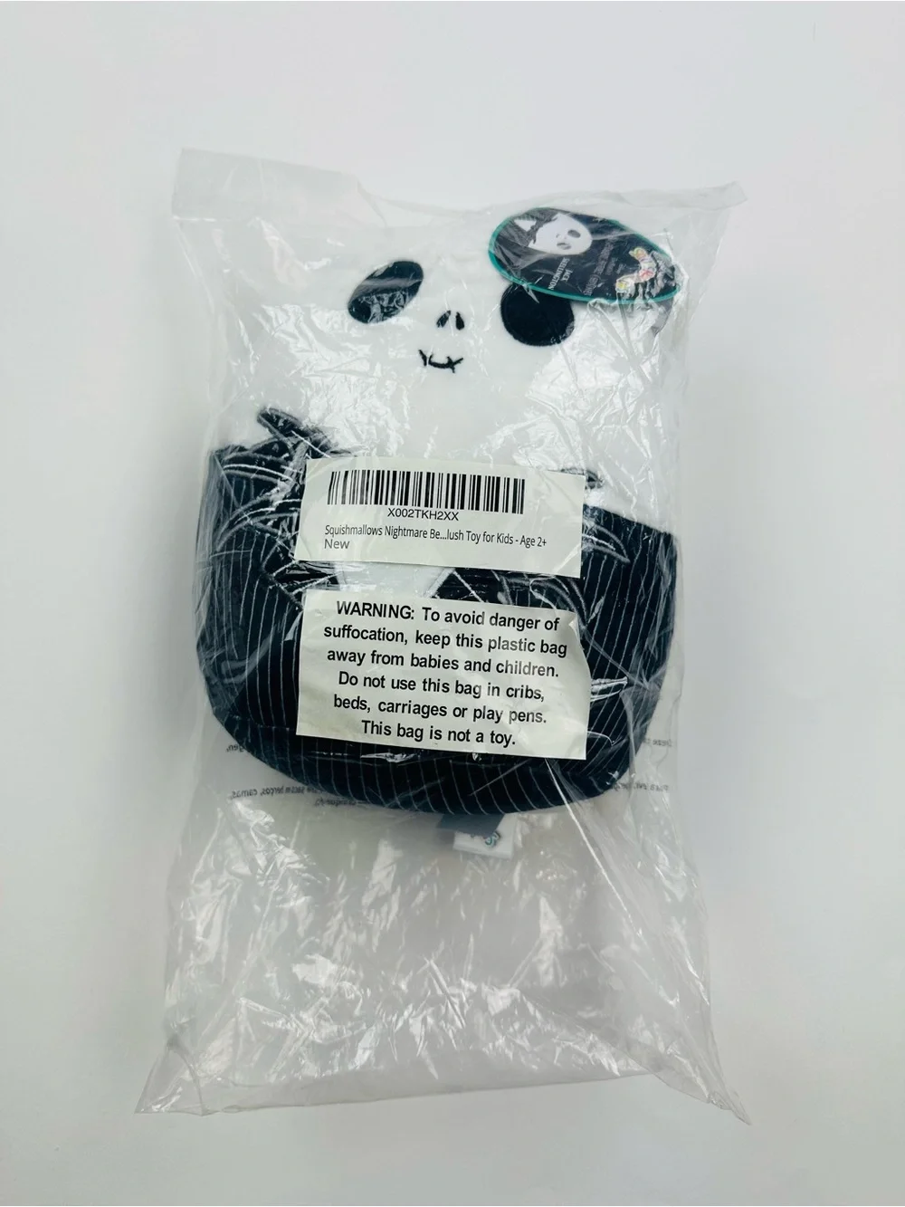 Squishmallows The Nightmare Before Christmas Jack Skellington 8 inch Plush